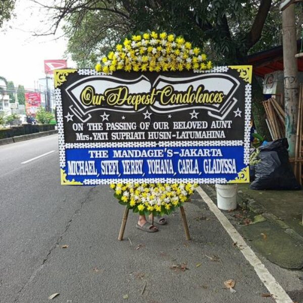 Bunga Papan Duka Cita