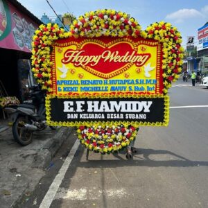 Bunga Papan Wedding